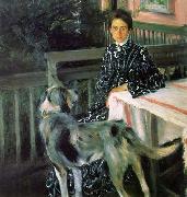 Boris Kustodiev, Portrait of Julia Kustodieva